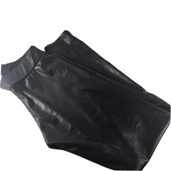 CM Fashion M Black Women's Leggings - 92% Polyester/8% Spandex - Picture 1 of 2